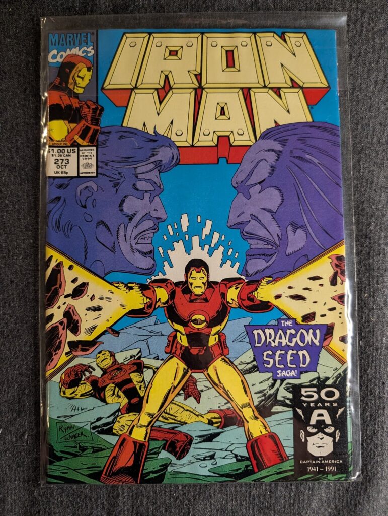 Iron Man #273 front cover