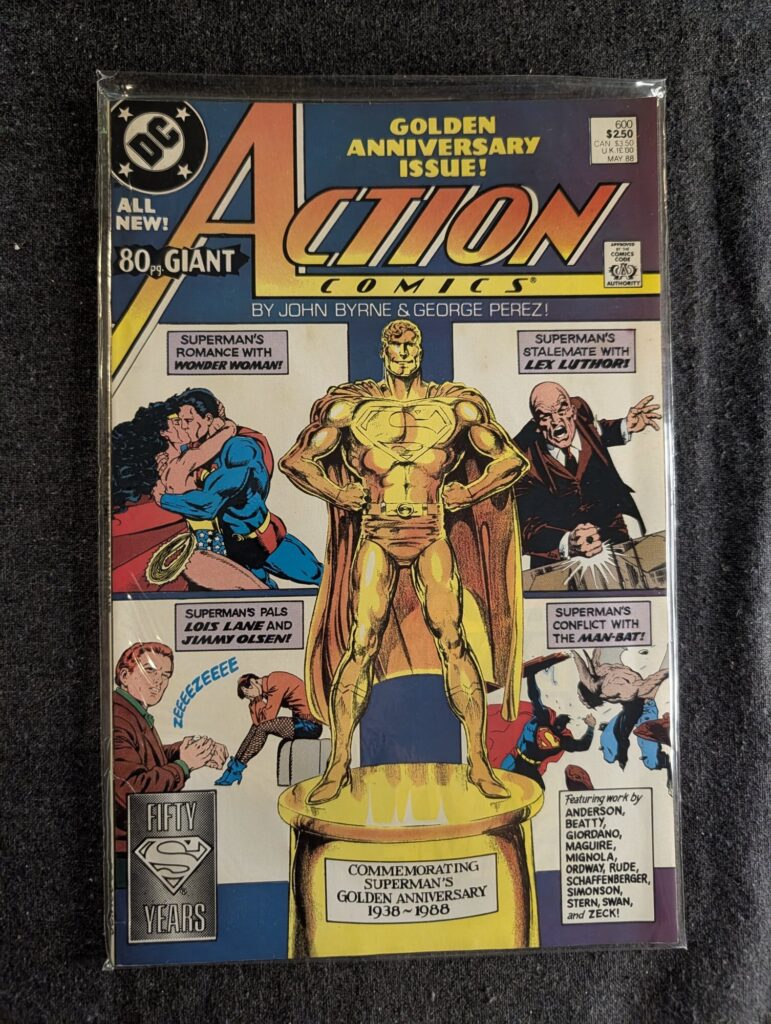 Action Comics #600 front cover