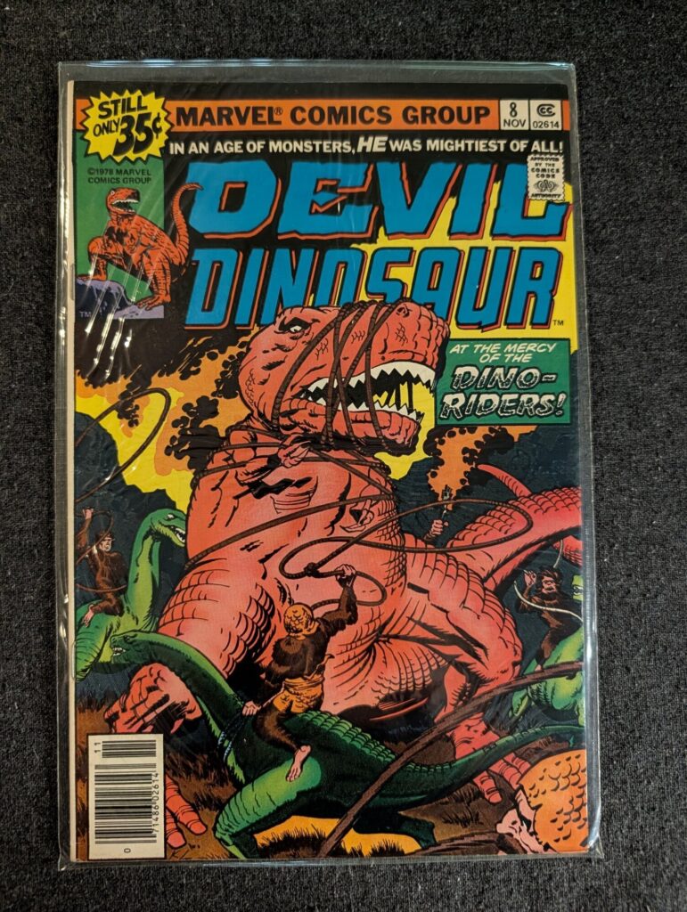 Devil Dinosaur #8 front cover
