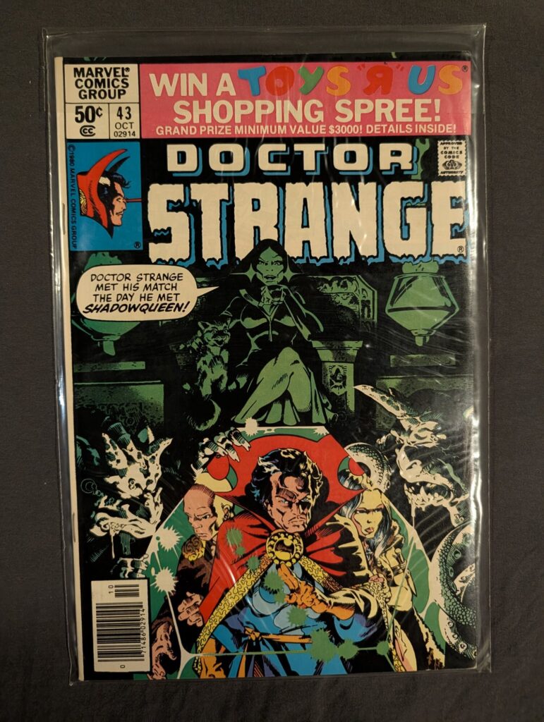 Doctor Strange #43 front cover