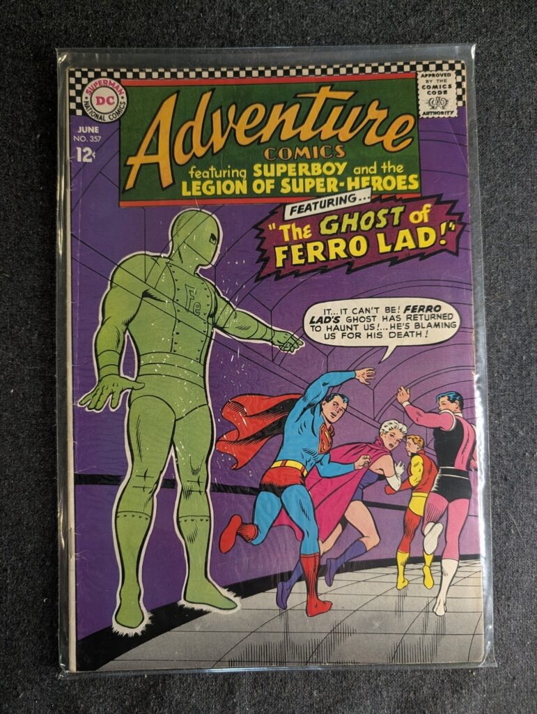 Adventure Comics #357 front cover