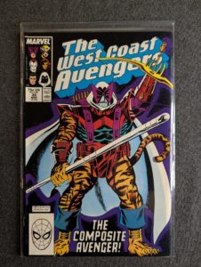 The West Coast Avengers #30 front cover