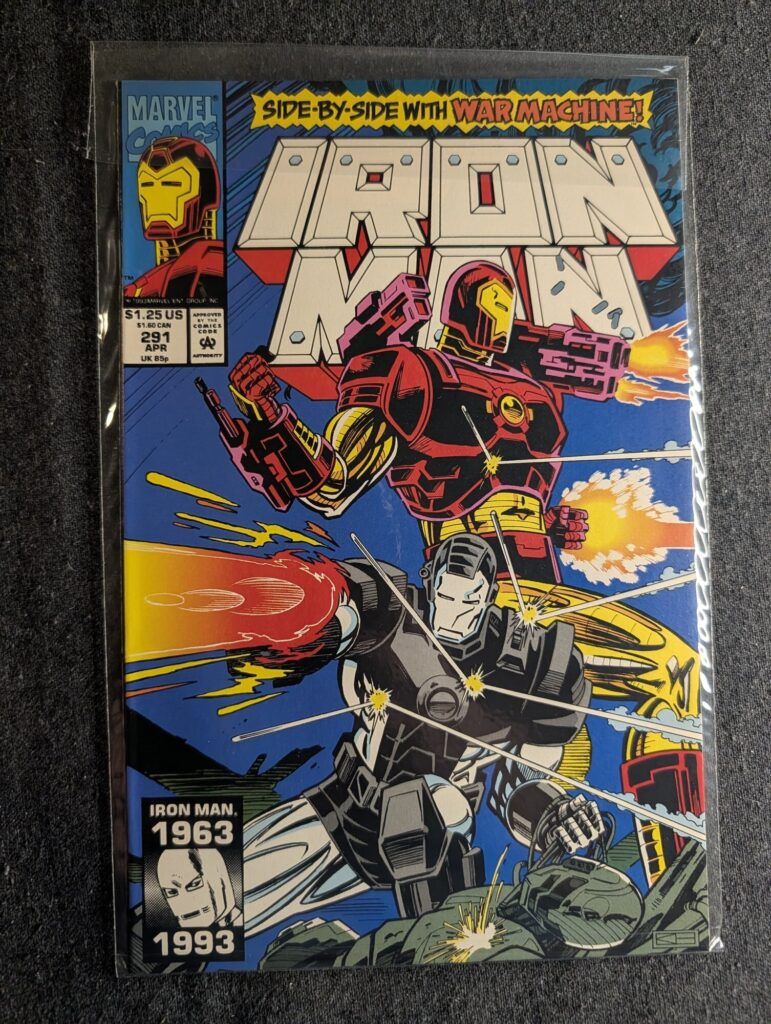 Iron Man #291 front cover