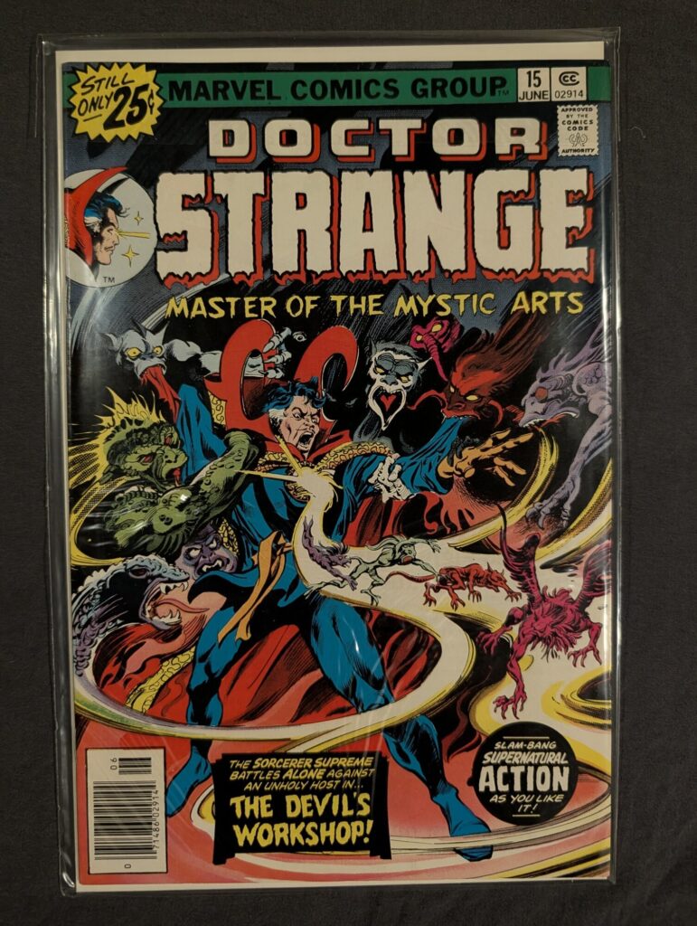 Doctor Strange #15 front cover