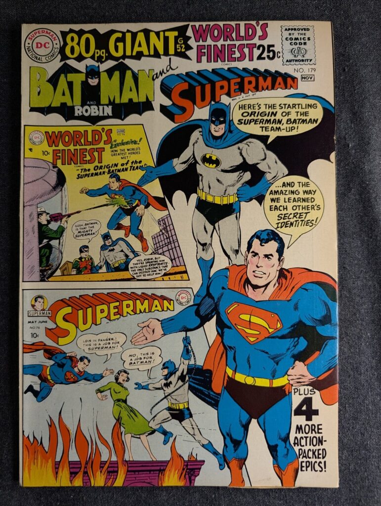 World's Finest Comics #179 front cover