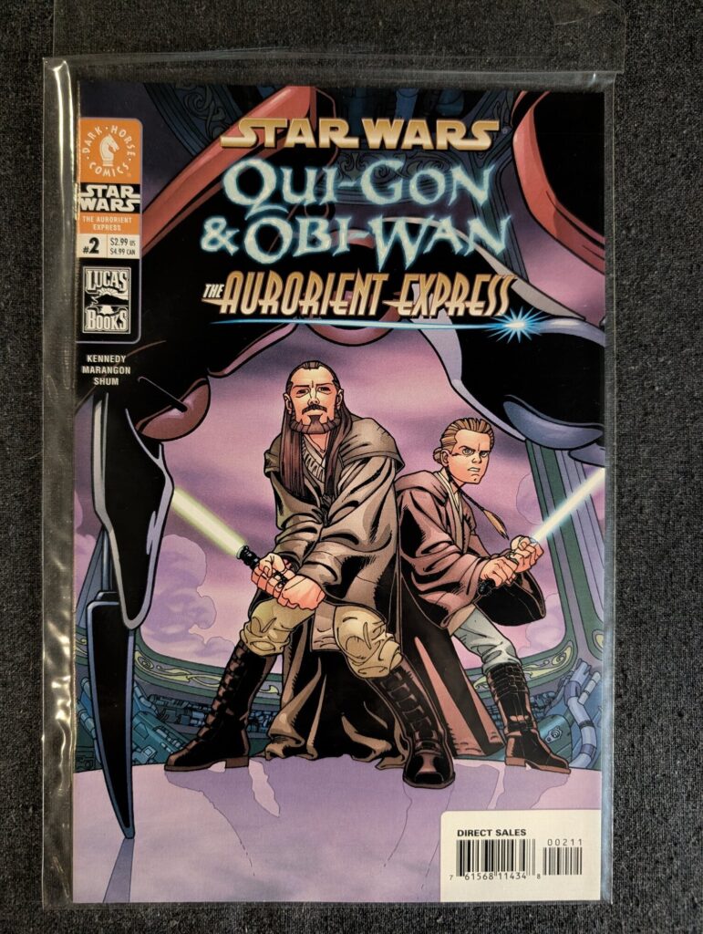 Star Wars: Qui-Gon & Obi-Wan - The Aurorient Express #2 front cover