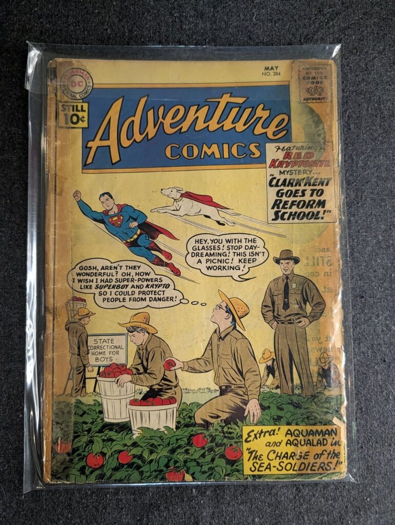 Adventure Comics #284 front cover