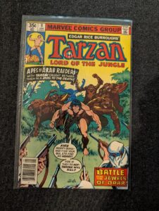 Tarzan Lord of the Jungle #8 front cover
