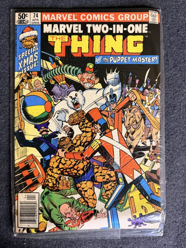 Marvel Two-In-One #74 front cover