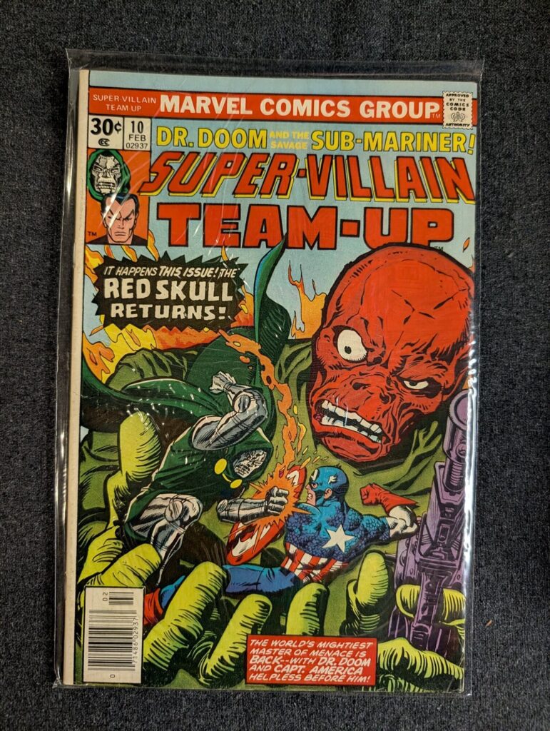 Super-Villain Team-Up #10 front cover