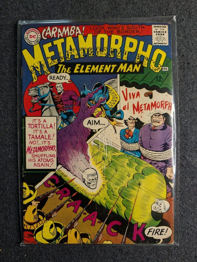 Metamorpho #4 front cover