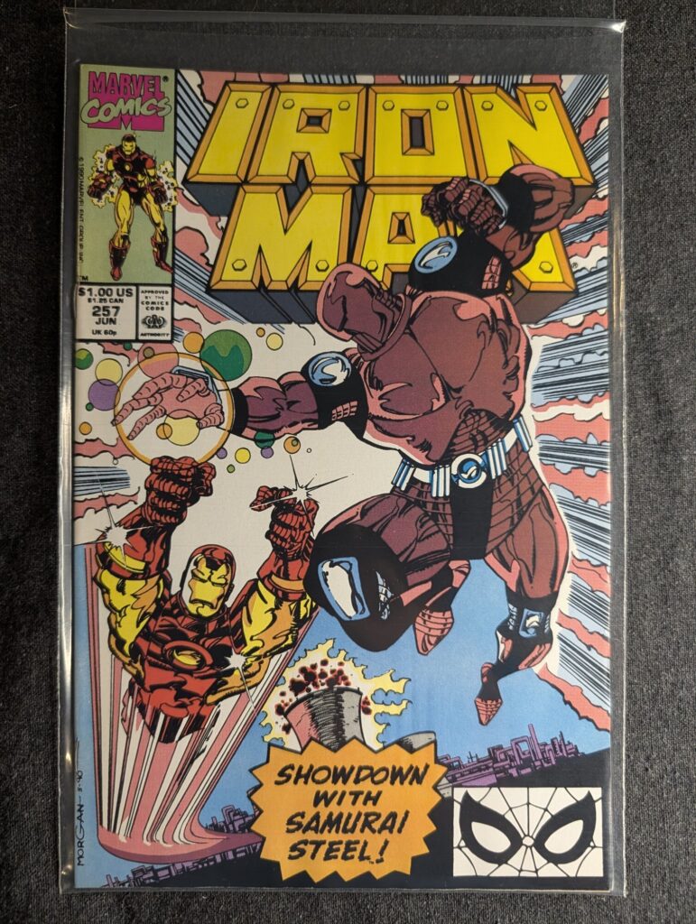 Iron Man #257 front cover