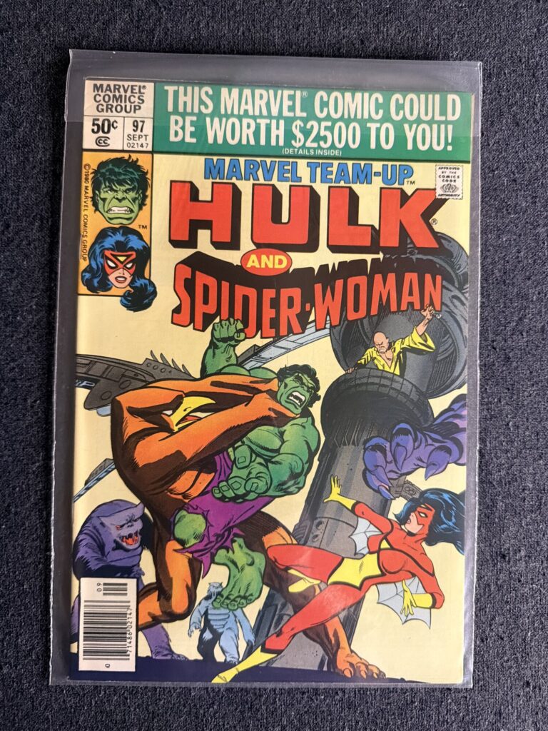 Marvel Team-Up #97 front cover