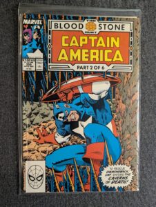 Captain America #358 front cover