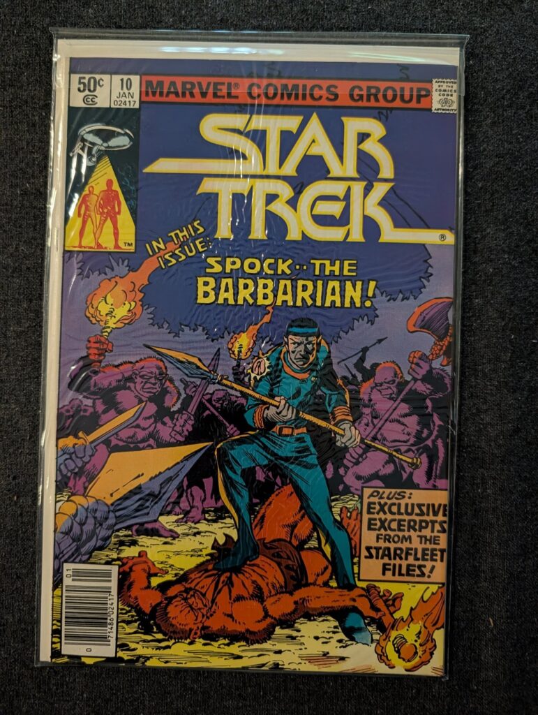 Star Trek #10 front cover