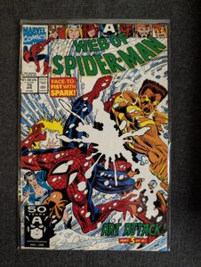 Web of Spider-Man #75 front cover