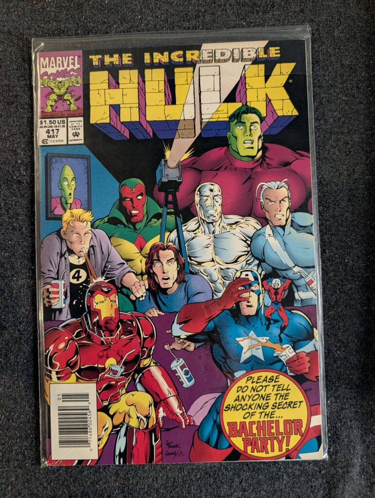 The Incredible Hulk #417 front cover