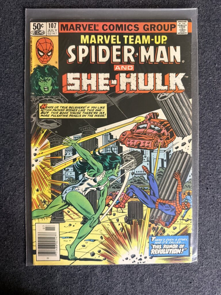 Marvel Team-Up #107 front cover