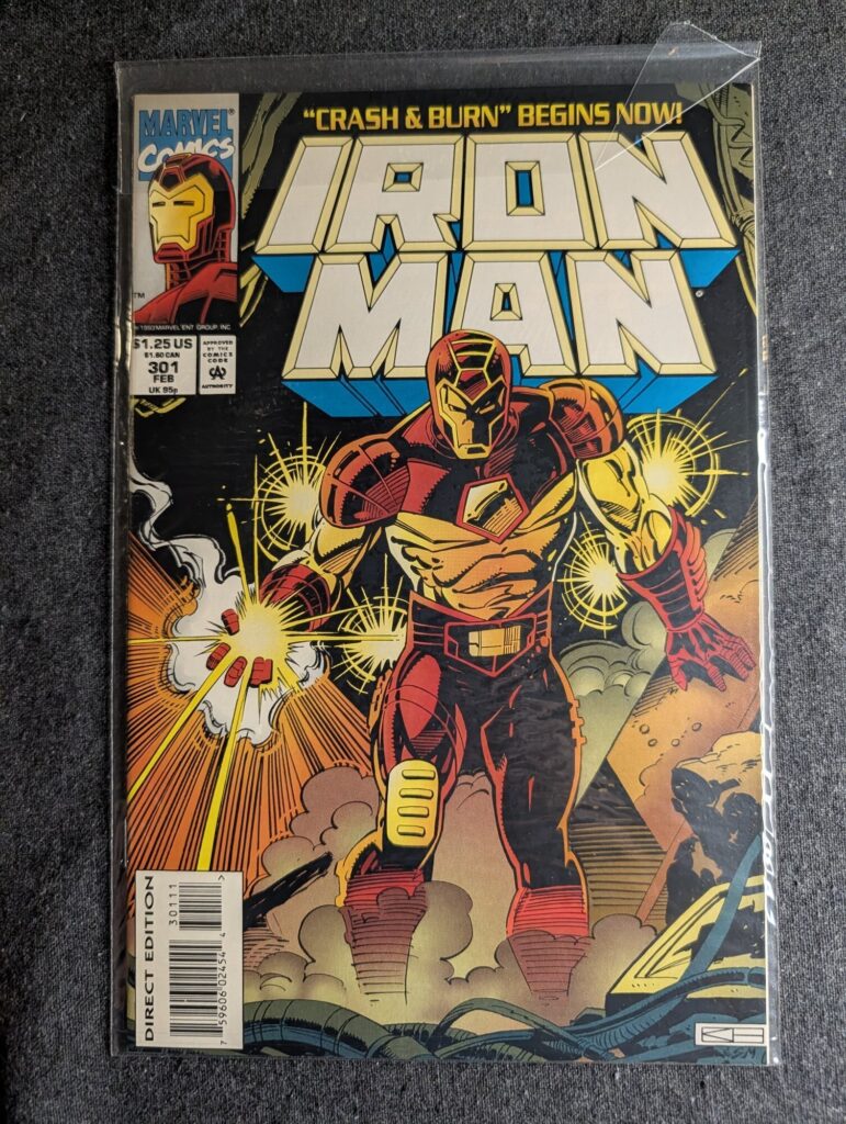 Iron Man #301 front cover