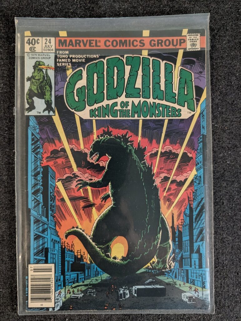 Godzilla, King of the Monsters #24 front cover