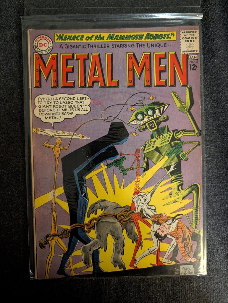 Metal Men #5 front cover