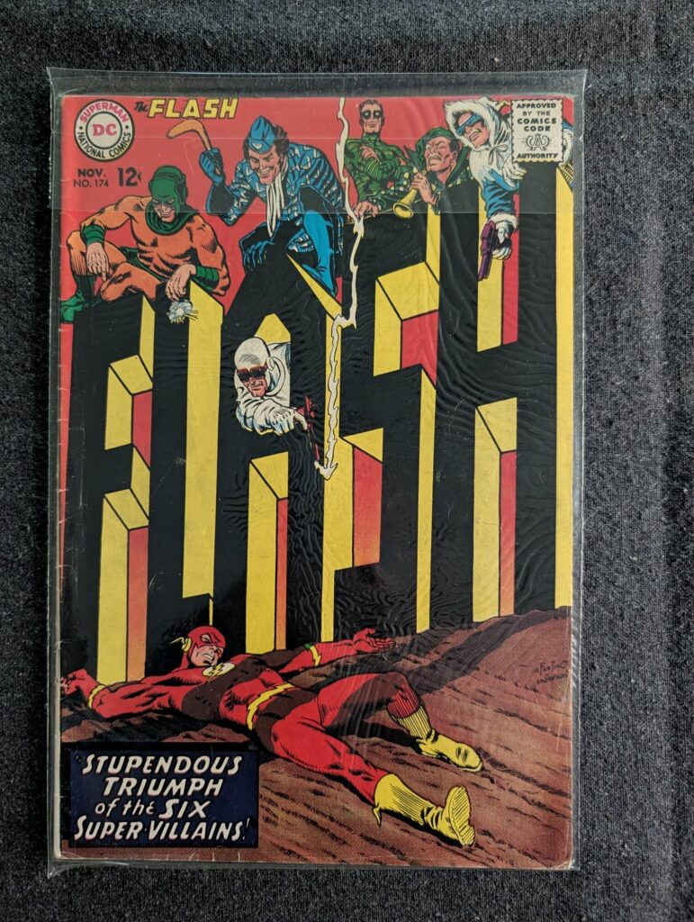 The Flash #174 front cover