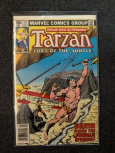 Tarzan Lord of the Jungle #16 front cover