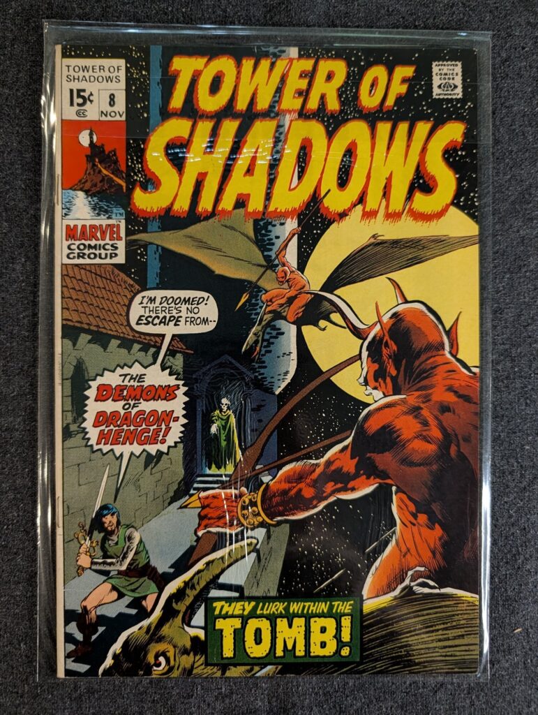 Tower of Shadows #8 front cover