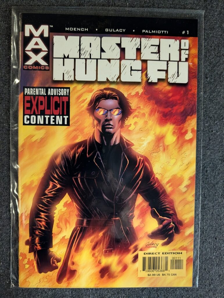 Master of Kung Fu #1 front cover