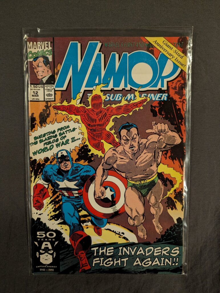Namor, The Sub-Mariner #12 front cover