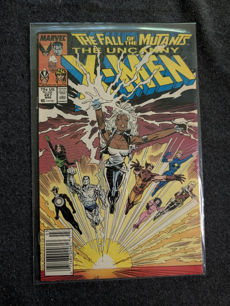 The Uncanny X-Men #227 front cover