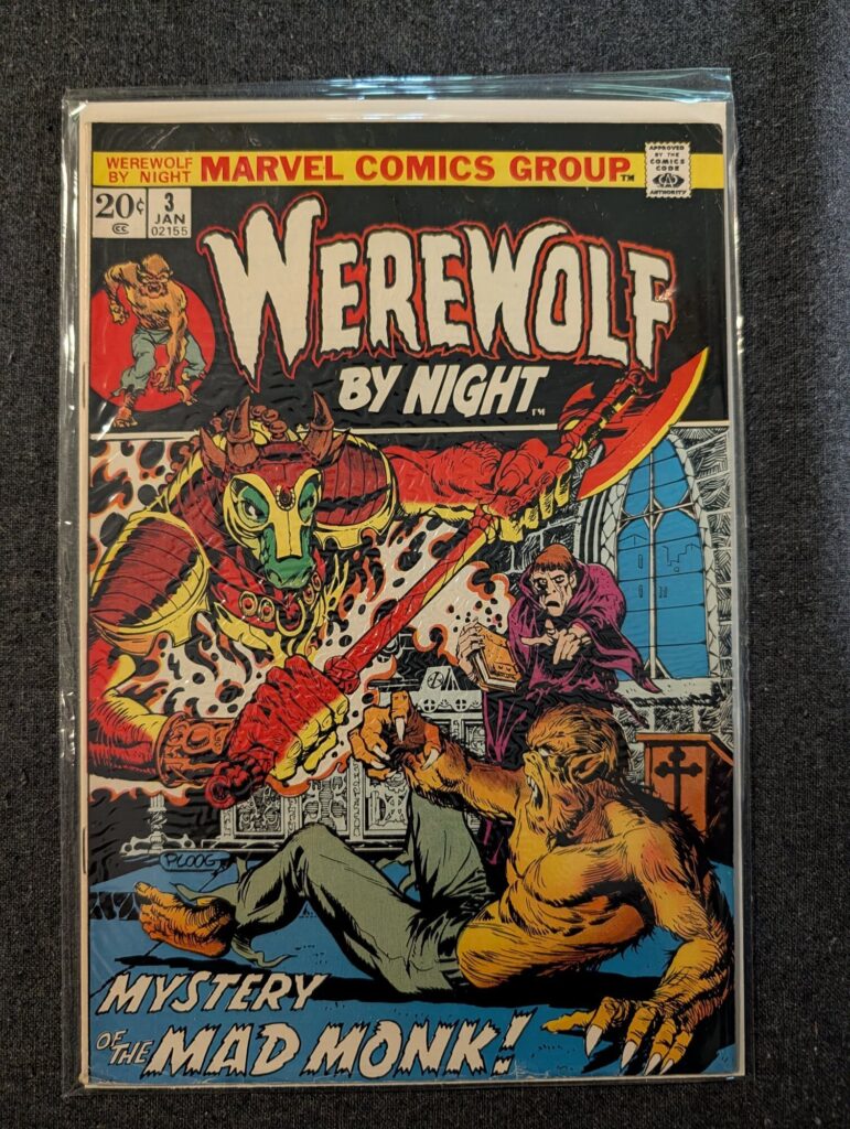 Werewolf by Night #3 front cover