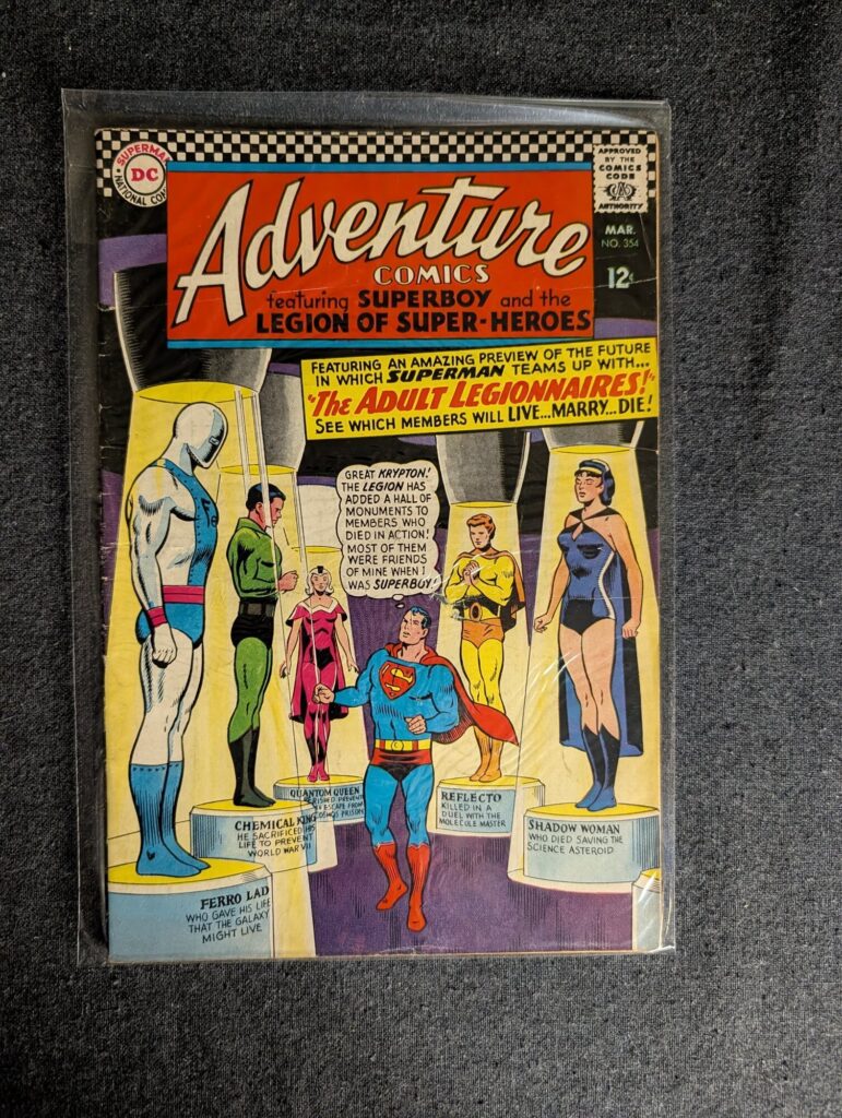 Adventure Comics #354 front cover