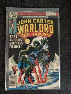 John Carter, Warlord of Mars #18 front cover