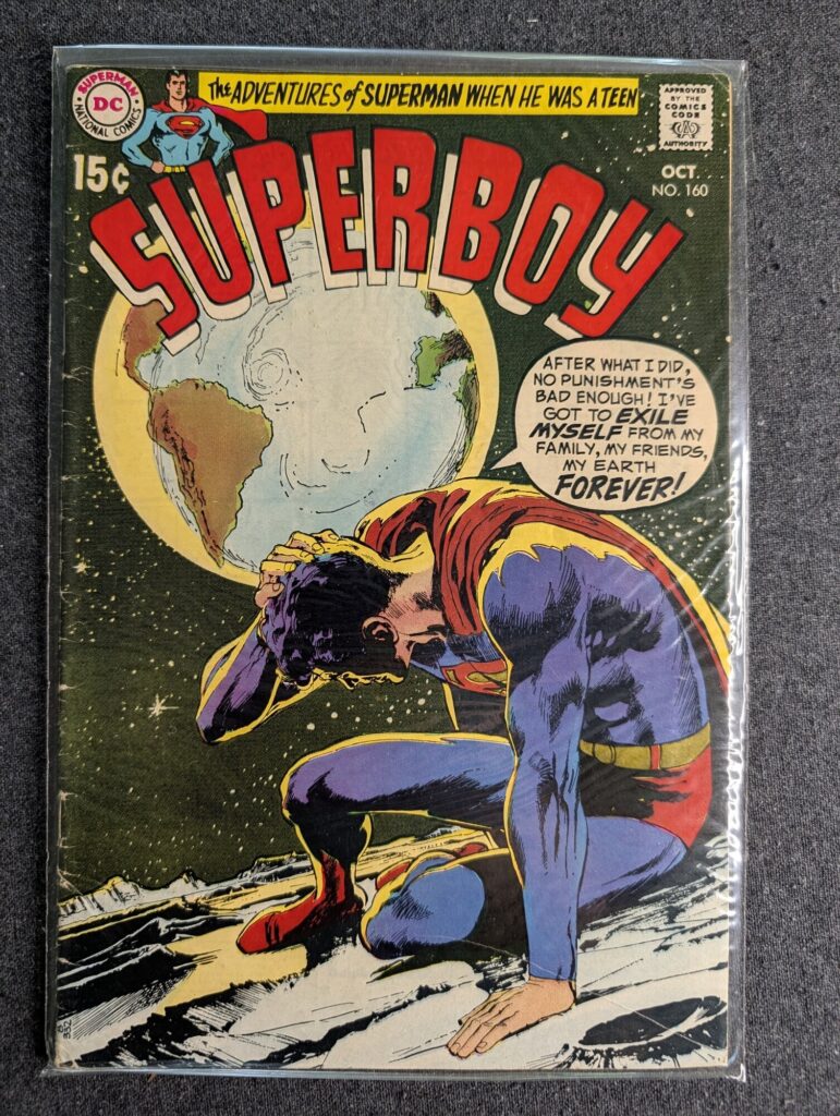 Superboy #160 front cover
