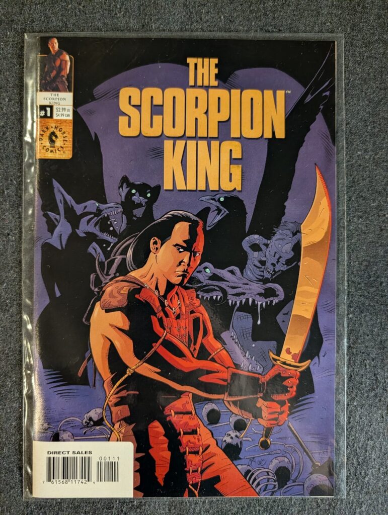 The Scorpion King #1 front cover