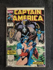Captain America #369 front cover