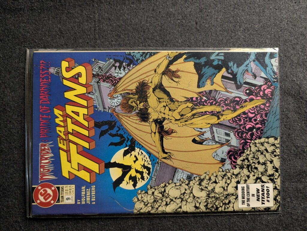Team Titans #9 front cover