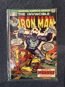 Iron Man #56 front cover