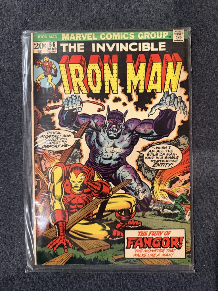 Iron Man #56 front cover