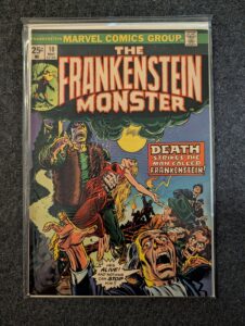 The Frankenstein Monster #10 front cover