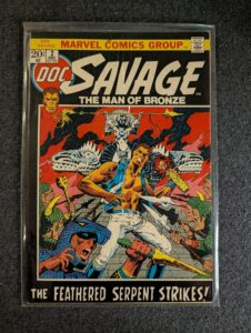 Doc Savage #2 front cover