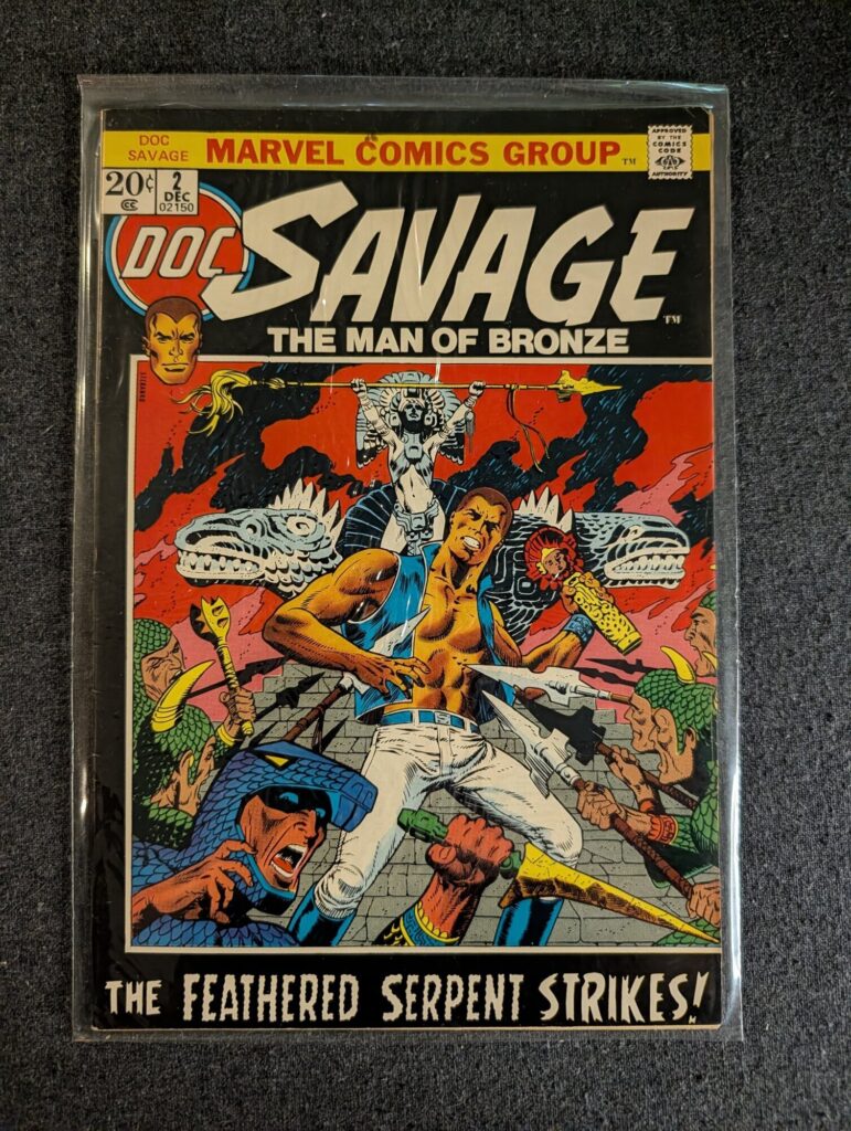Doc Savage #2 front cover