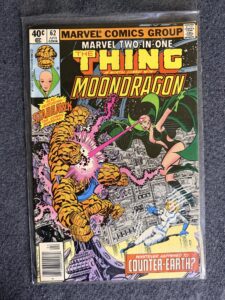 Marvel Two-In-One #62 front cover
