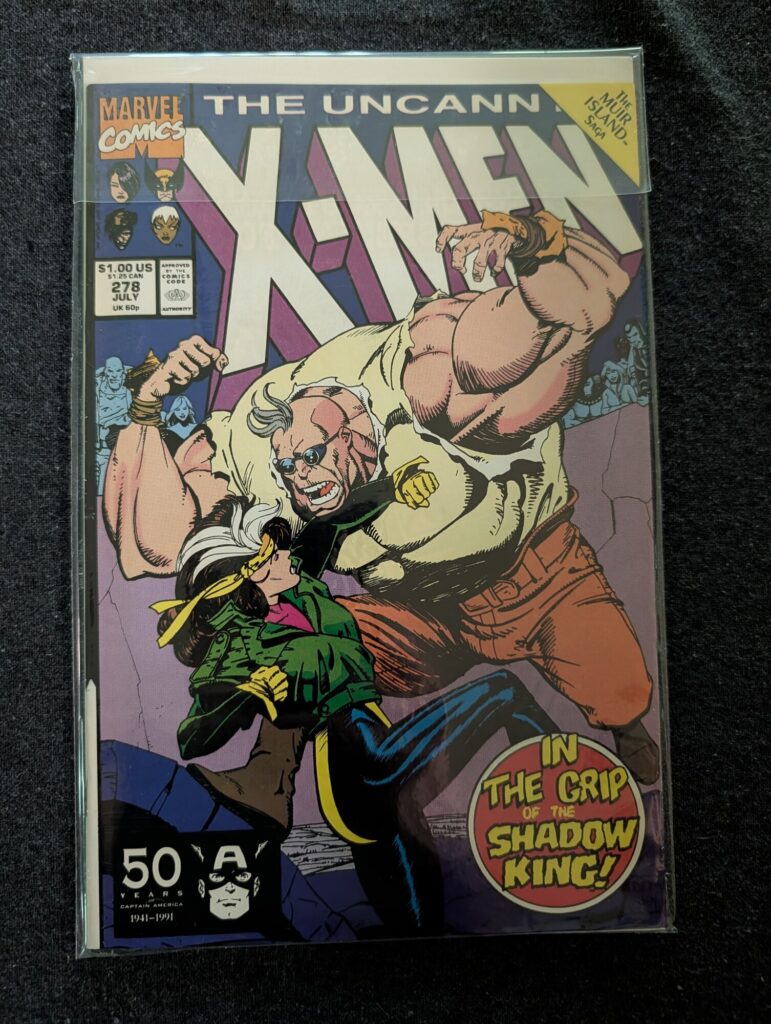 Uncanny X-Men #278 front cover