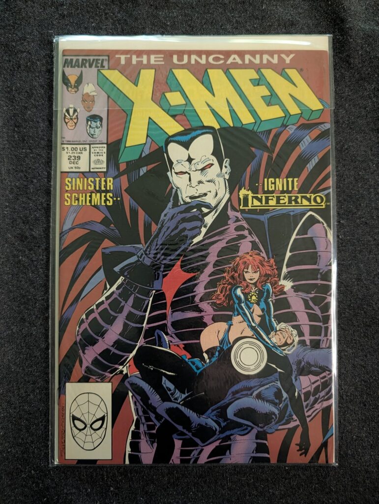 The Uncanny X-Men #239 front cover