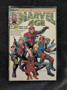 Marvel Age #56 front cover
