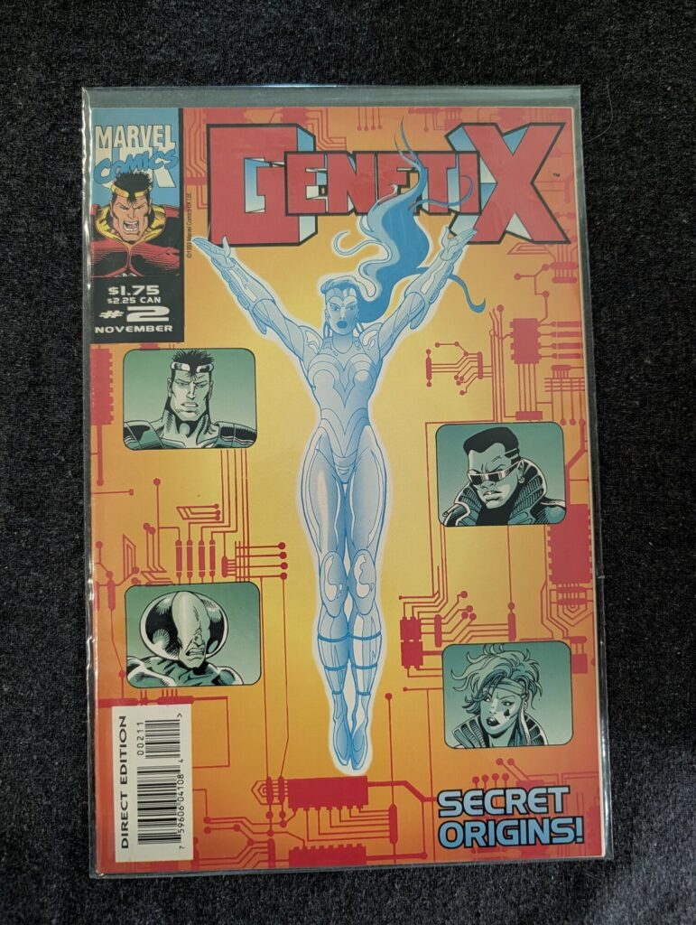 Genetix #2 front cover