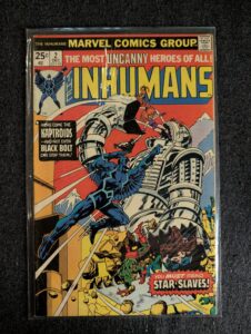 The Inhumans #2 front cover
