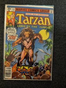Tarzan Lord of the Jungle #13 front cover